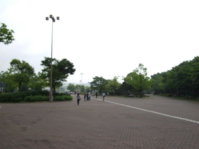 野球場・グリーンスタジアム・球場前の広場の写真の写真