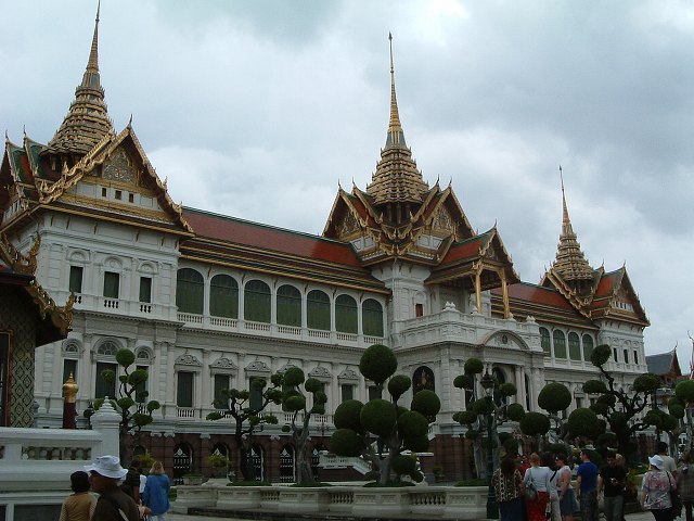 バンコク・王宮・チャクリー・マハ・プラサート宮殿の写真の写真
