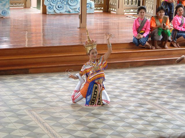 バンコク・民族舞踊の写真の写真