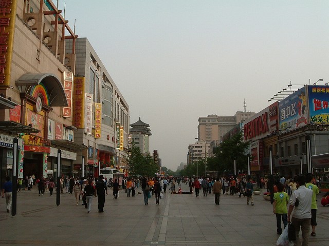 北京(故宮〜大府井大街)の街並み８の写真の写真