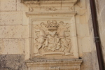 アゼー・ル・リドー城・建物に刻まれた紋章。
