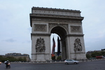 パリ・凱旋門・ポルト・マイヨ広場側