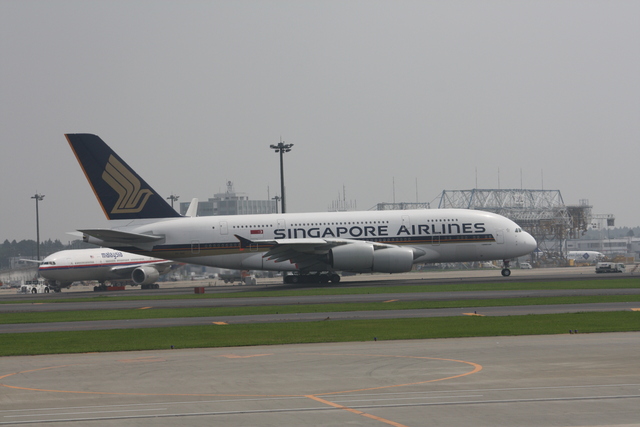 シンガポール航空・A380-800の写真の写真