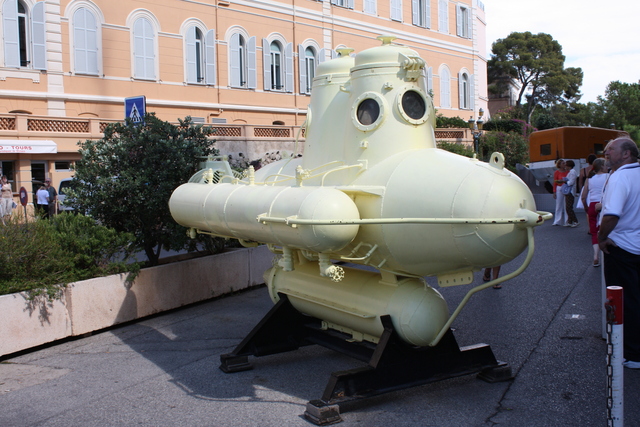 モナコ・海洋博物館・深海潜水艦の写真の写真