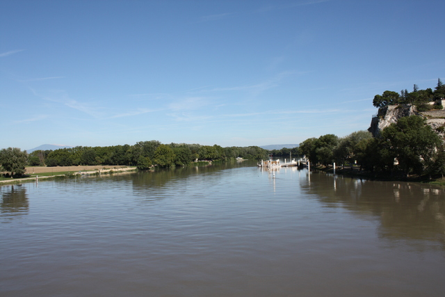 アヴィニョン・ローヌ川の写真の写真