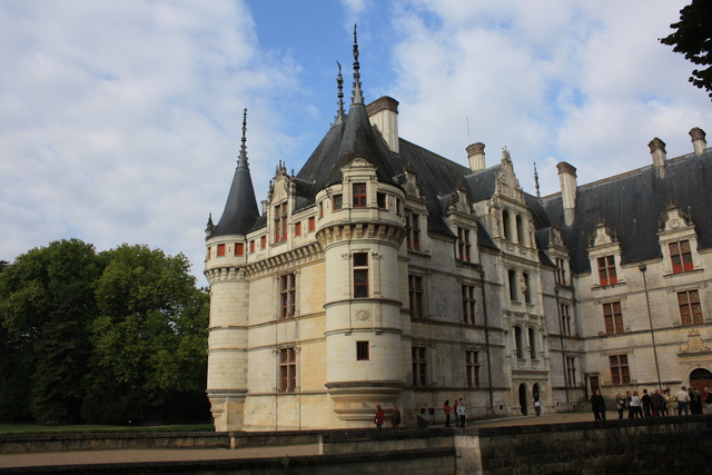 アゼー・ル・リドー城・南側の館の写真の写真