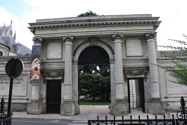トゥール美術館(Musee des Beaux-Arts)入り口の写真の写真