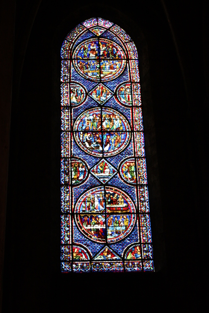 シャルトル大聖堂・ステンドグラスの写真の写真