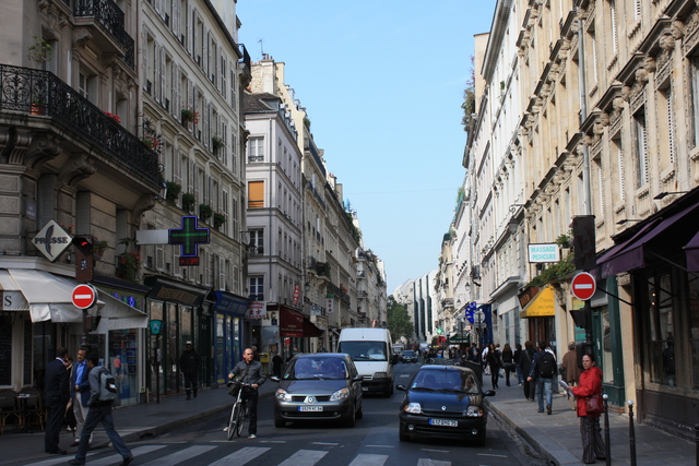 パリ・ランビュトー通りの写真の写真