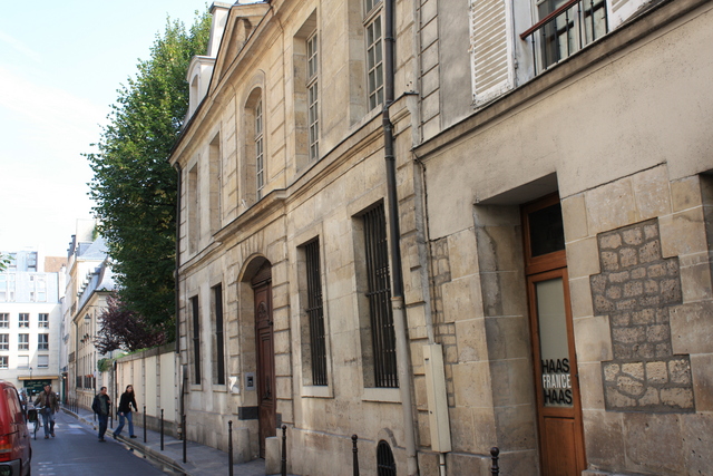 パリ・Hotel de Donon (actuel Musee Cognacq-Jay) (ドノン館)・Elzevir通り側の写真の写真