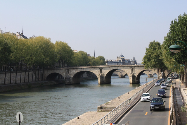 パリ・マリー橋の写真の写真