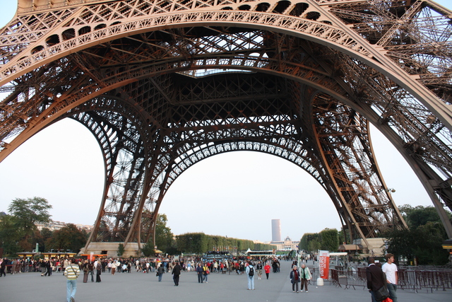 パリ・エッフェル塔の写真の写真