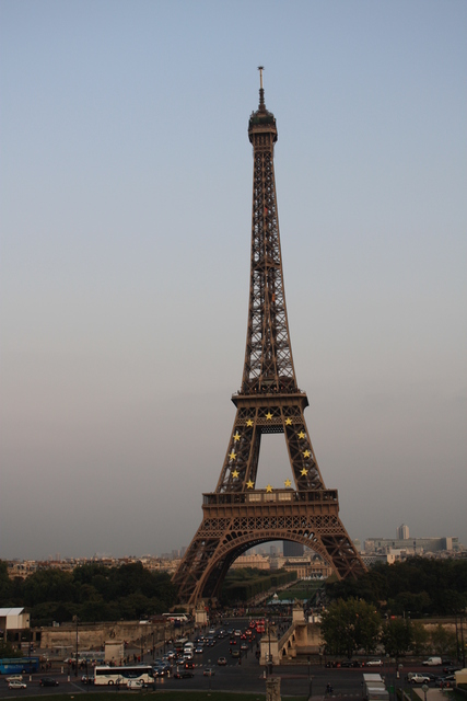 パリ・エッフェル塔の写真の写真