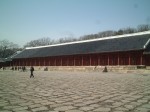 韓国・ソウル・宗廟・別の角度から見る正殿