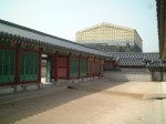 韓国・ソウル・景福宮・善堂の周囲を囲む回廊