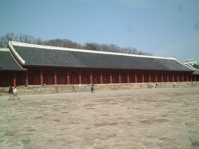 韓国・世界遺産・宗廟の写真の写真
