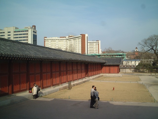 韓国・ソウル・昌慶宮・回廊の写真の写真