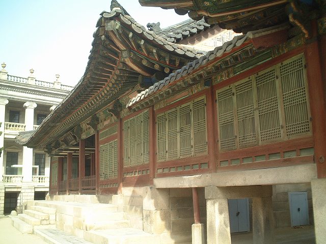 韓国・ソウル・徳寿宮・浚明堂の写真の写真