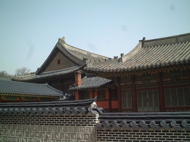 韓国・ソウル・昌徳宮の建物の写真の写真