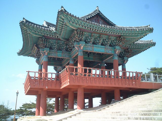 韓国・石窟庵・鐘楼の写真の写真