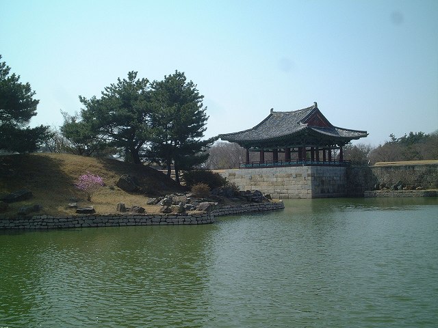 韓国・慶州・雁鴨池・臨海殿址５の写真の写真
