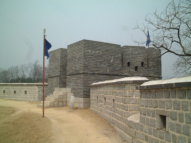 韓国・水原・華城・東北弩台の写真の写真