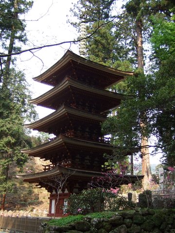 室生寺・五重塔の写真の写真