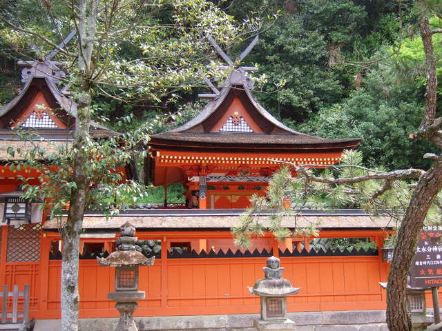 国宝・宇太水分神社本殿第一殿の写真の写真