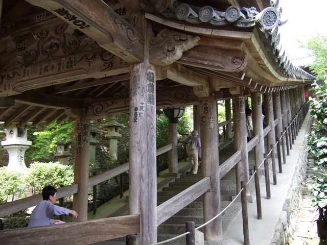 重要文化財・長谷寺中登廊の写真の写真
