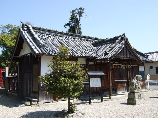 入鹿神社・拝殿の写真の写真