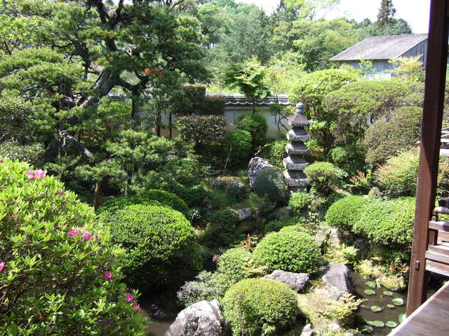 長岳寺・庭園の写真の写真
