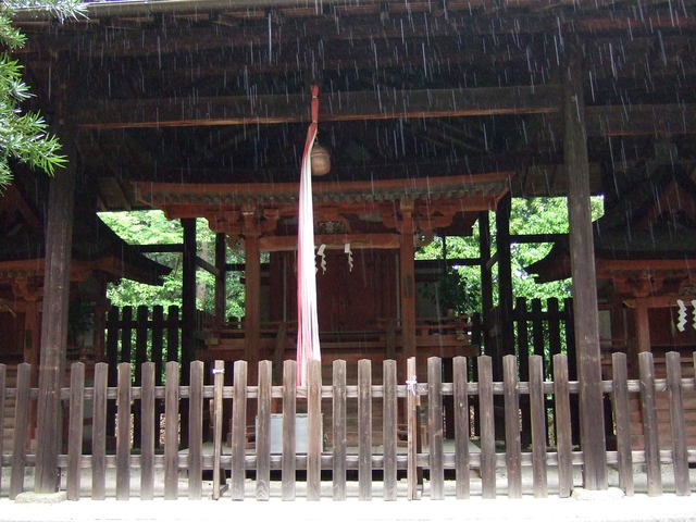 正面から見る十六所神社境内社住吉神社の写真の写真