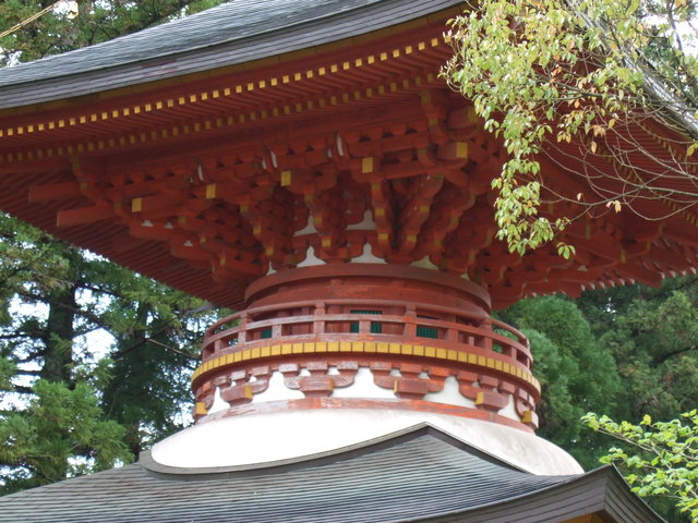 圓成寺・多宝塔の二層目の写真の写真