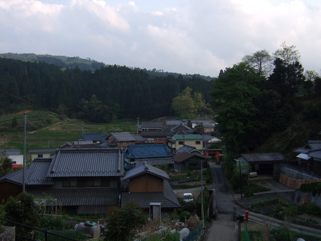 山添村の農村風景の写真の写真