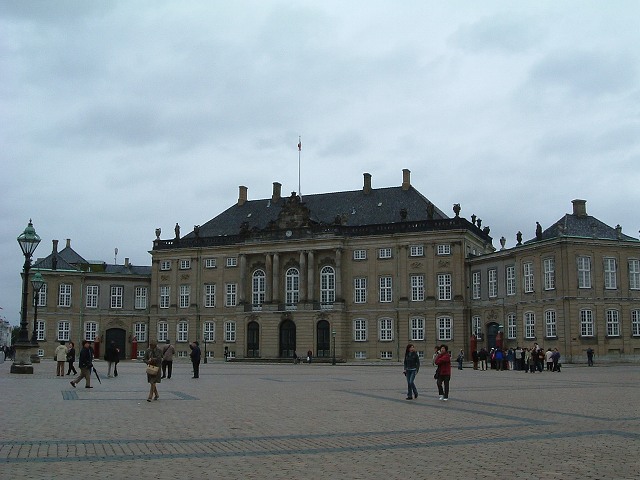 コペンハーゲン・アマリエンボー宮殿の写真の写真
