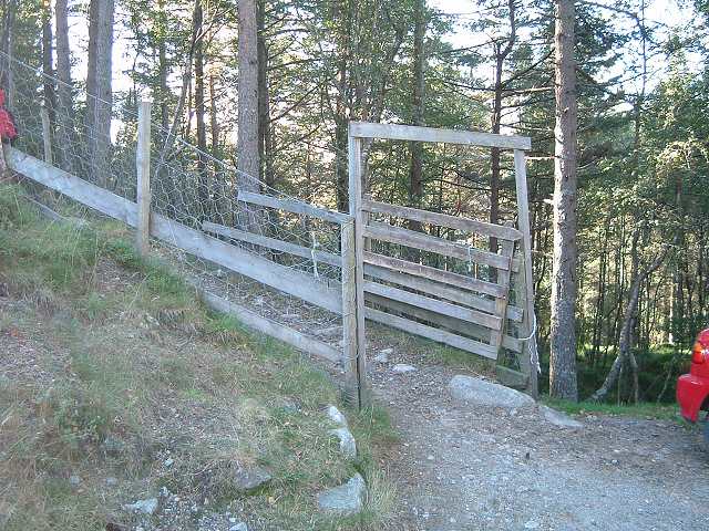 リーセフィヨルド・ハイキングコースの入り口の写真の写真