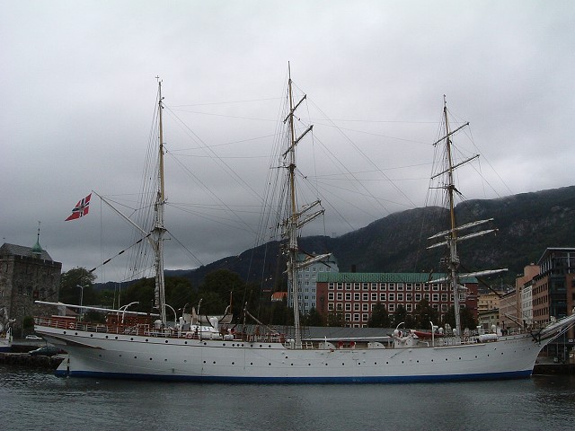 スタバンガー〜ベルゲン・帆船の写真の写真