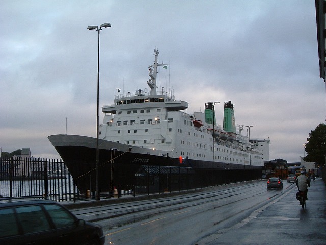 ベルゲン・Fjord Line社の客船Jupiter号の写真の写真