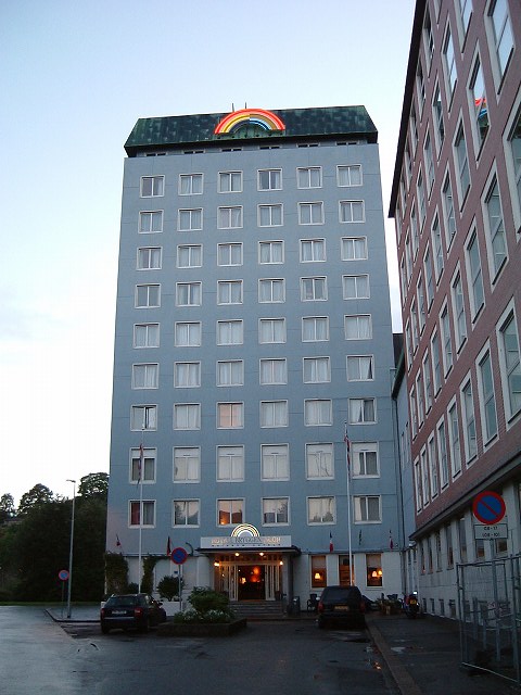 ベルゲン・宿泊したレインボーホテルの写真の写真