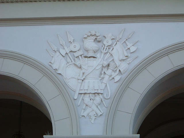 オスロ・王宮の紋章２の写真の写真