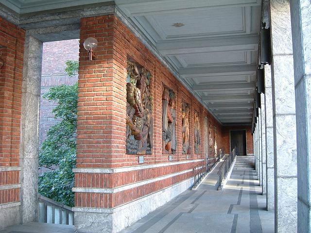 オスロ・市庁舎の回廊の写真の写真