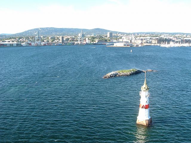 船(DFDS)・灯台の写真の写真