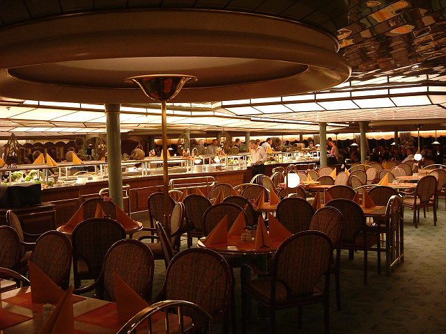 船(DFDS)・レストランの写真の写真