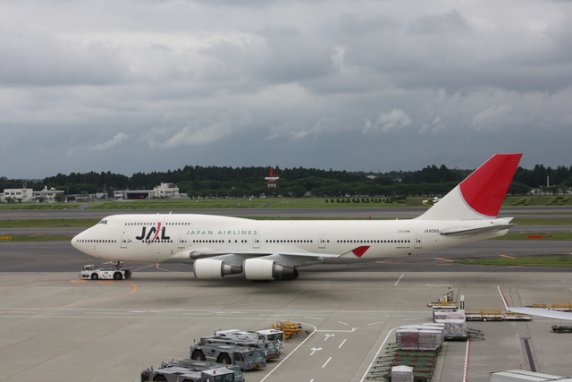 JAL・B747-400の写真の写真