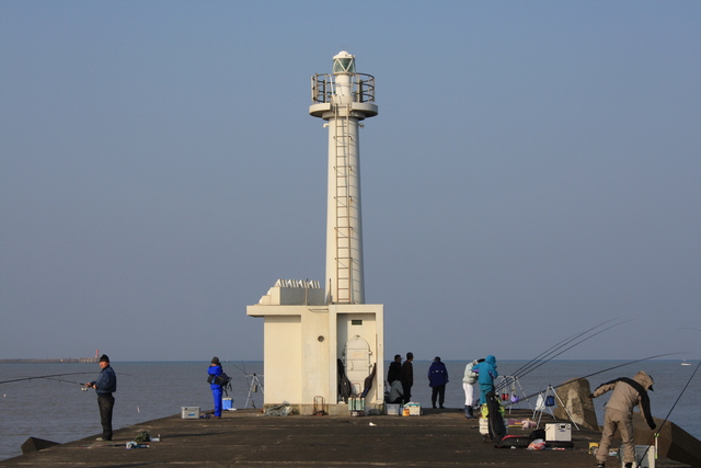 三国港突堤・新灯台の写真の写真