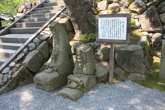 丸岡城・鯱の写真の写真