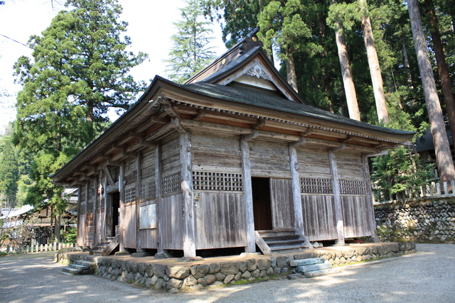 須波阿須疑神社・拝殿の写真の写真