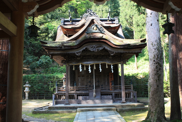 大滝神社拝殿の写真の写真