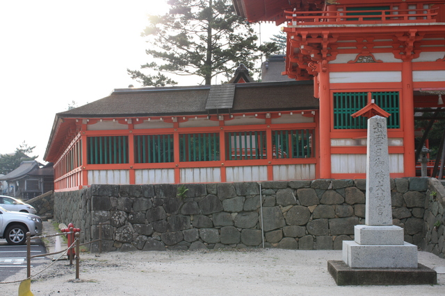 日御碕神社・日沈宮(下の宮)廻廊１の写真の写真
