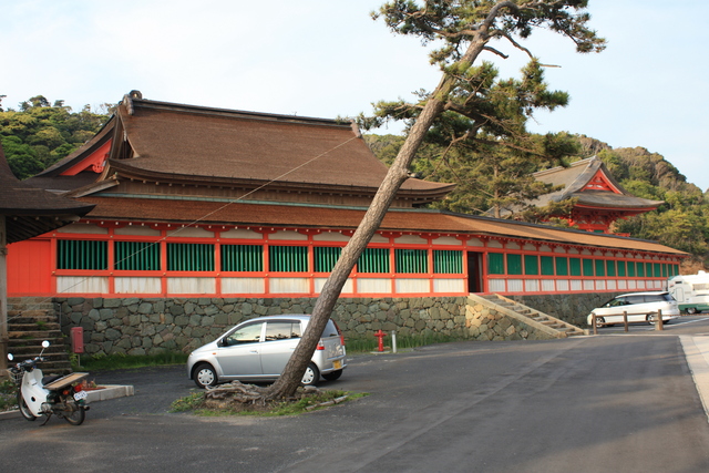 日御碕神社・日沈宮(下の宮)廻廊２の写真の写真